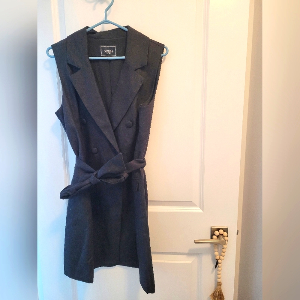 Guess Black Sleeveless Dress